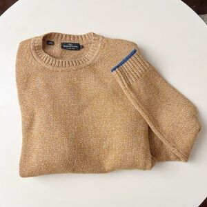 Rodd & Gunn Men’s Italian Yarn Wool Blend Crewneck Sweater Size XL Orange